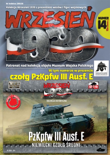 Niemiecki czołg średni Pz.Kpfw.III Ausf.E 1:72 First To Fight PL014
