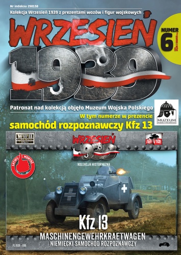 Niemiecki samochód rozpoznawczy Kfz. 13 1:72 First To Fight PL006