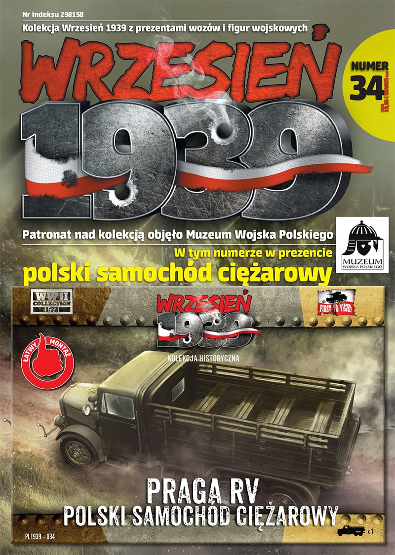 Zdjęcie główne produktu Praga RV polski samochód ciężarowy 1:72 First To Fight PL034