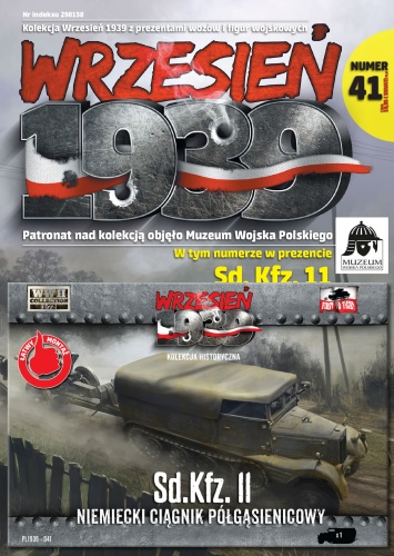 Niemiecki ciągnik półgąsienicowy Sd.Kfz.11 1:72 First To Fight PL041