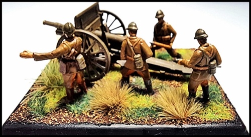 Zdjęcie dodatkowe produktu Obsługa polskiej artylerii konnej 1:72 First To Fight PL084