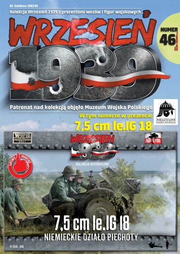 Niemieckie działo piechoty 7,5 cm le.IG 18 1:72 First To Fight PL046