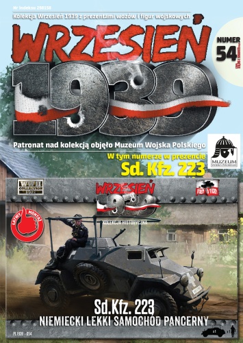 Niemiecki lekki samochód pancerny Sd.Kfz 223  1:72 First To Fight PL054