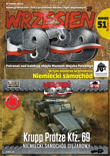 Niemiecki samochód ciężarowy Krupp Protze Kfz. 69 1:72 First To Fight PL051
