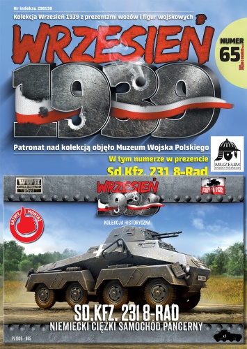 Niemiecki ciężki samochód pancerny Sd.Kfz. 231 8-Rad 1:72 First To Fight PL065