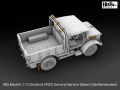 Zdjęcie dodatkowe produktu Bedford MWD General Service Open Cab / Aeroscreen 1:72 IBG 72160