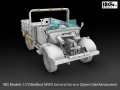 Zdjęcie dodatkowe produktu Bedford MWD General Service Open Cab / Aeroscreen 1:72 IBG 72160