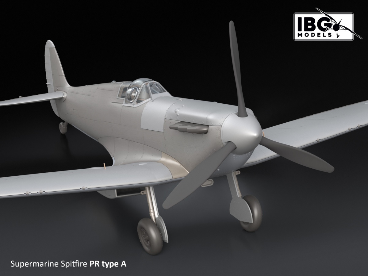 Zdjęcie dodatkowe produktu Supermarine Spitfire PR Type A/B/E 1:72 IBG 72582