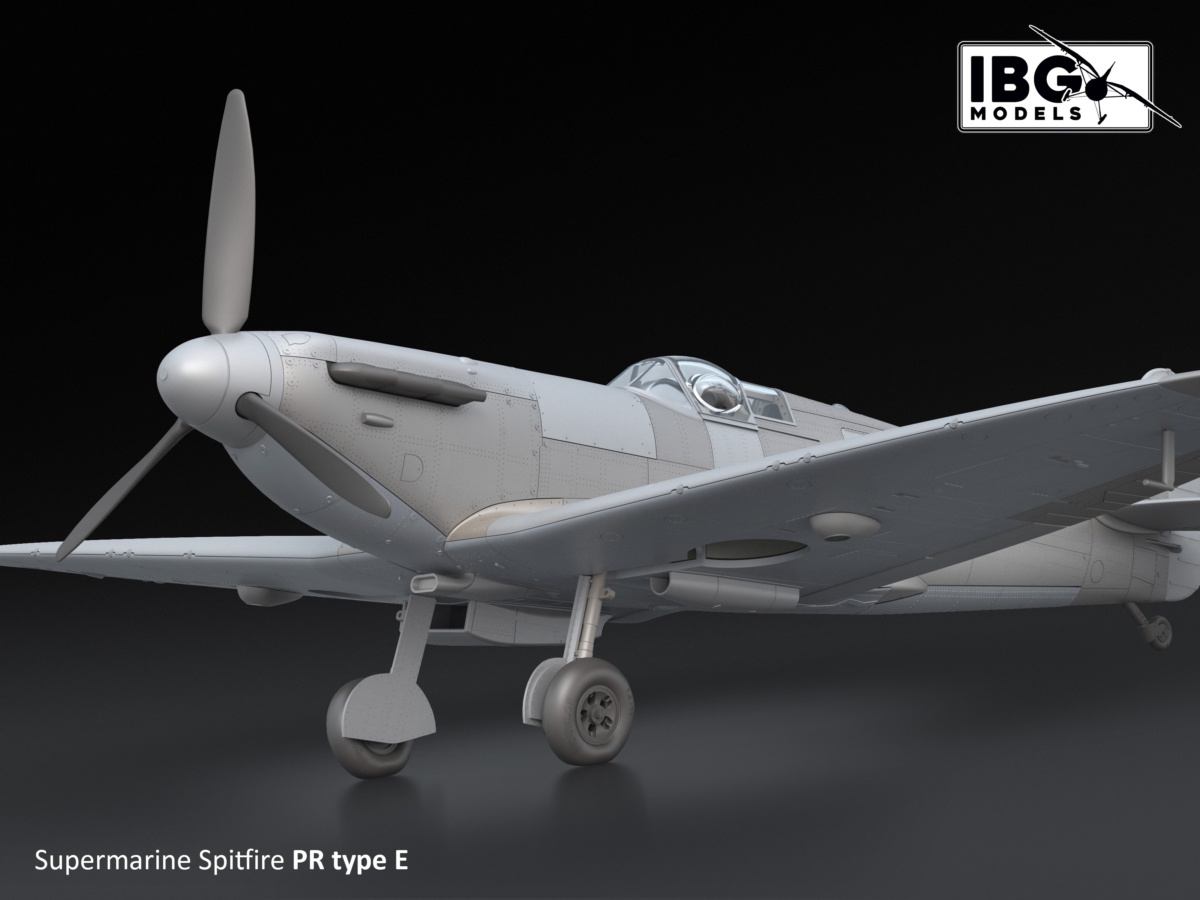 Zdjęcie dodatkowe produktu Supermarine Spitfire PR Type A/B/E 1:72 IBG 72582