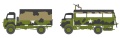 Zdjęcie dodatkowe produktu WWII 3-Ton G.S. And Troop Trucks 1:76 Airfix 03306A