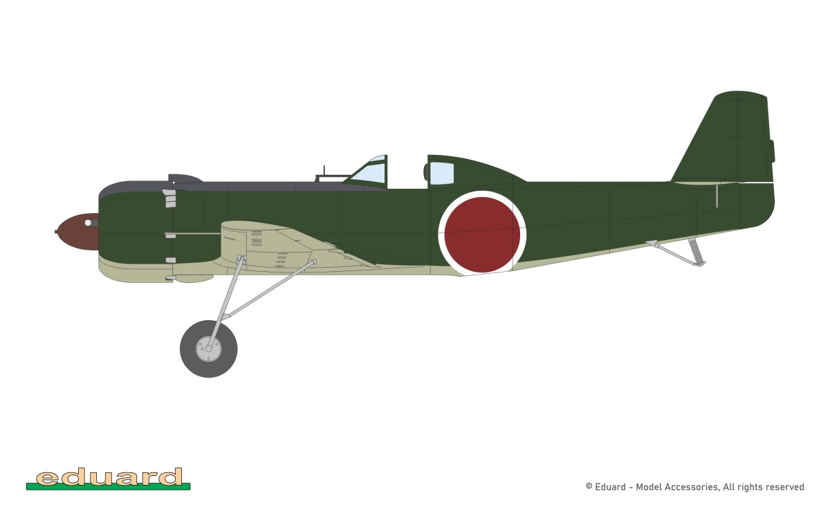 Zdjęcie dodatkowe produktu Ki-115 Tsurugi 1:48 Eduard 11192