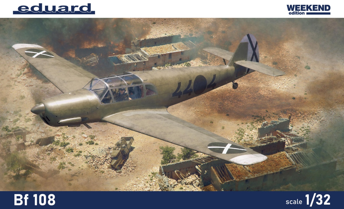 Zdjęcie główne produktu Bf 108 Weekend Edition 1:32 Eduard 3405