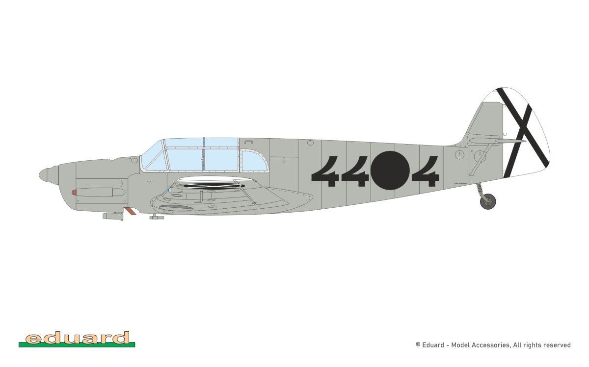 Zdjęcie dodatkowe produktu Bf 108 Weekend Edition 1:32 Eduard 3405