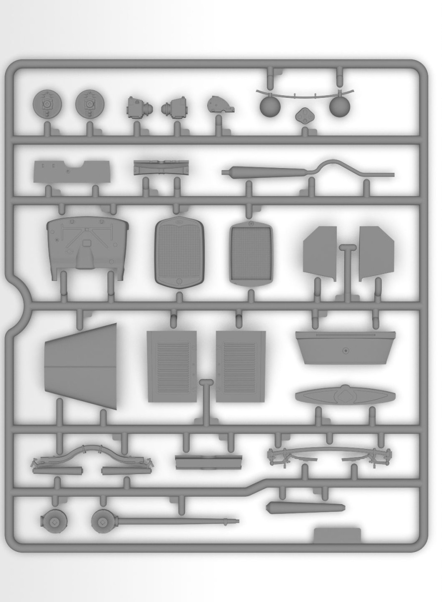 Zdjęcie dodatkowe produktu GAZ-A in German Service 1:24 ICM 24053