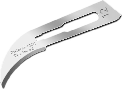 Ostrza skalpela Swann Morton nr 12 (5sz.) Shesto KN1216-12