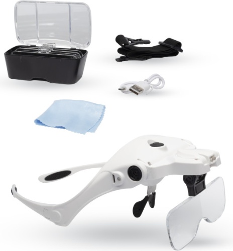 Okulary powiększające i opaska na głowę Lightcraft Shesto LC1780USB