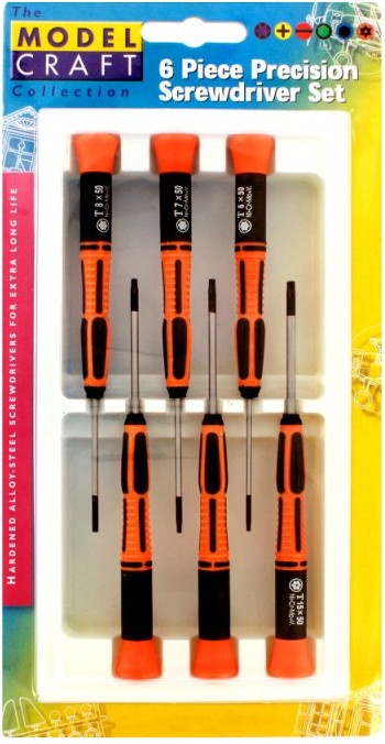 Zdjęcie dodatkowe produktu Zestaw śrubokrętów Torx Modelcraft (6szt.) Shesto PSD1603