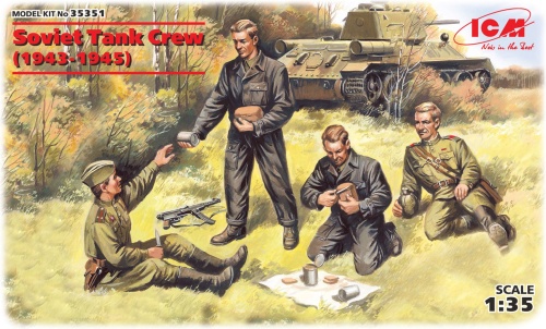 Radziecka załoga czołgu 1943-1945 1:35 ICM 35351