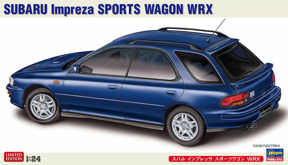 Zdjęcie główne produktu Subaru Impreza Sports Wagon WRX 1:24 Hasegawa 20747