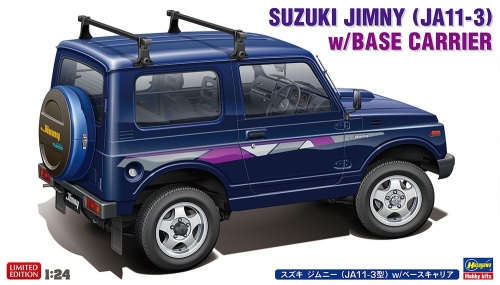 Suzuki Jimny (JA11-3) With Base Carrier 1:24 Hasegawa 20744