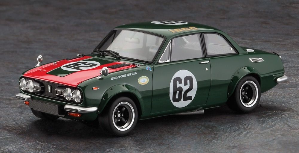 Zdjęcie dodatkowe produktu Isuzu Bellett 1600GTR "Race Configuration" 1:24 Hasegawa 20749