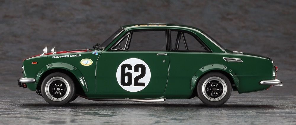 Zdjęcie dodatkowe produktu Isuzu Bellett 1600GTR "Race Configuration" 1:24 Hasegawa 20749