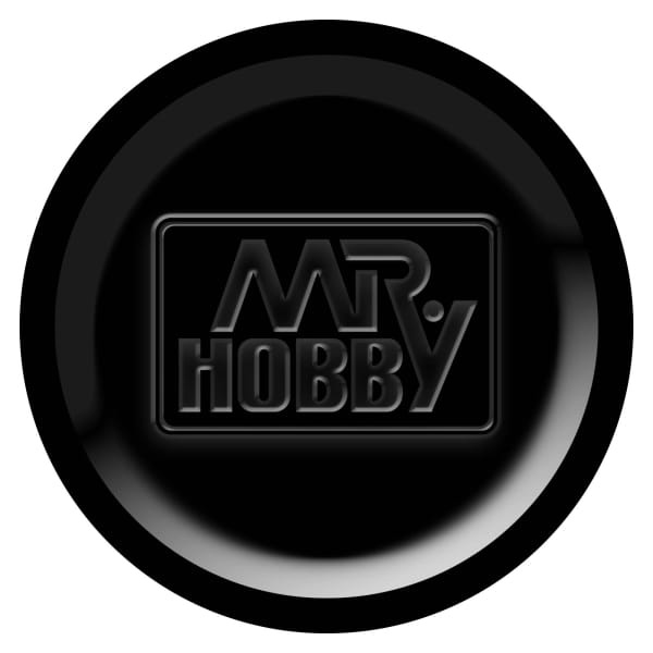 Zdjęcie główne produktu Mr. Hobby Color H028 Metal Black farba 10ml metaliczna H28