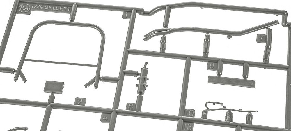 Zdjęcie dodatkowe produktu Isuzu Bellett 1600GTR "Race Configuration" 1:24 Hasegawa 20749