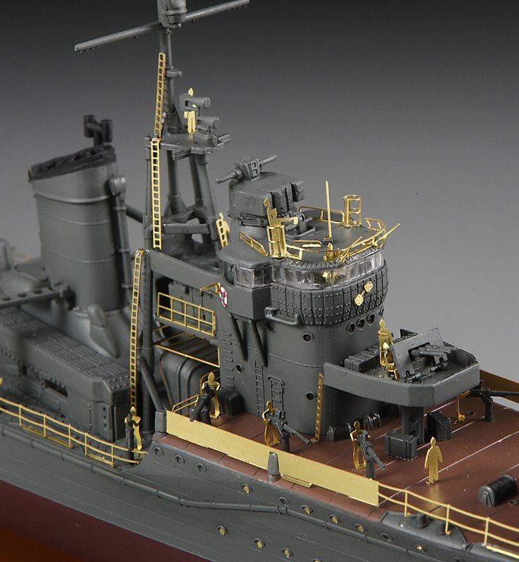 Zdjęcie dodatkowe produktu IJN Destroyer Type Koh Yukikaze "Operation Ten-Go 1945 Detail Up Version" 1:350 Hasegawa 40110