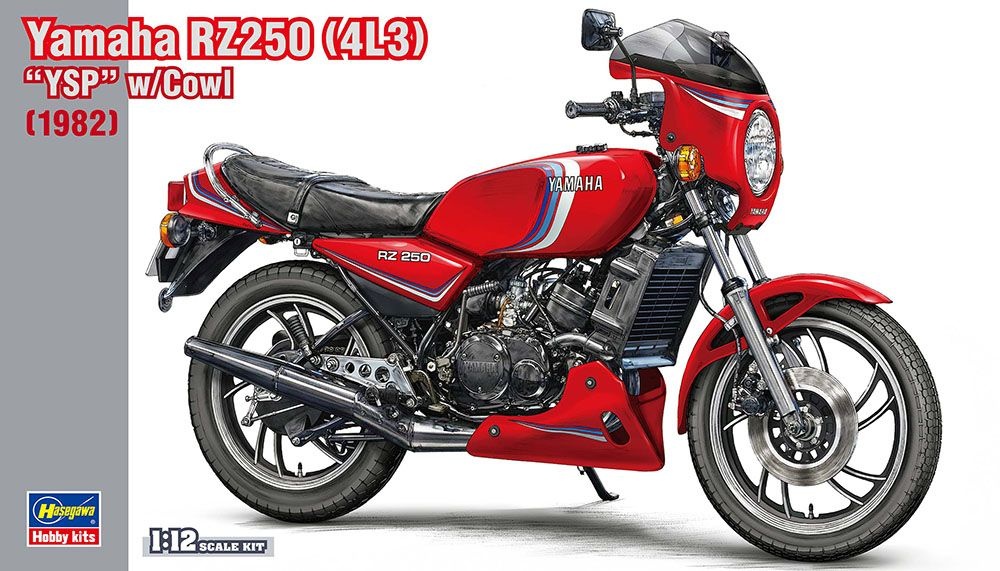Zdjęcie główne produktu Yamaha RZ250 (4L3) "YSP" With Cowl (1982) 1:12 Hasegawa 21770