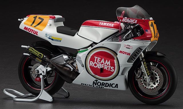 Zdjęcie dodatkowe produktu Yamaha YZR500 (0W98) "Team Lucky Strike Roberts 1988" 1:12 Hasegawa 21707