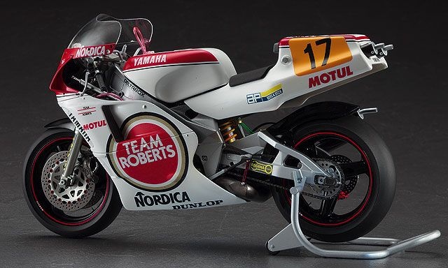 Zdjęcie dodatkowe produktu Yamaha YZR500 (0W98) "Team Lucky Strike Roberts 1988" 1:12 Hasegawa 21707