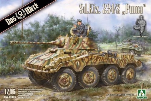 Sd.Kfz. 234/2 Puma 1:16 Das Werk 16006