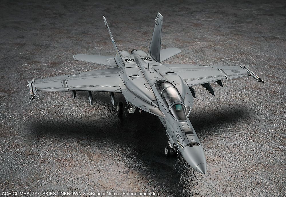 Zdjęcie dodatkowe produktu F/A-18F Super Hornet Block III With Conformal Tanks, Ace Combat 7 Skies Unknown 1:72 Hasegawa SP644