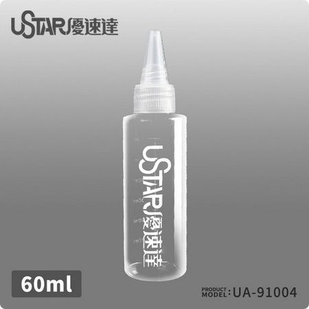 Butelka do mieszania farb 60 ml U-Star 91004