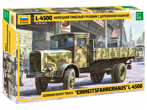 L-4500S Einheitskabine 1:35 Zvezda 3647