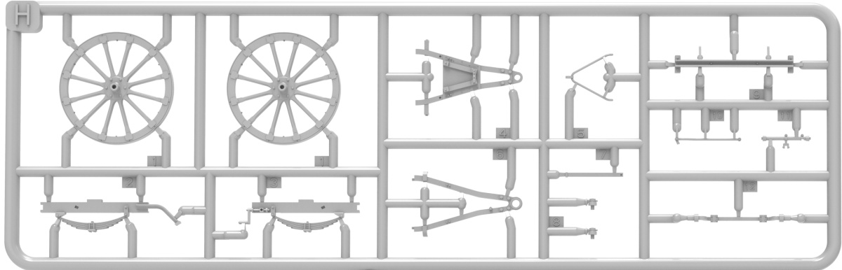 Zdjęcie dodatkowe produktu Kuchnia polowa Hf. 14 z obsługą 1:35 MiniArt 53011