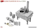 Zdjęcie dodatkowe produktu Kuchnia polowa Hf. 14 z obsługą 1:35 MiniArt 53011