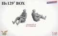 Zdjęcie dodatkowe produktu Hs 129 Box (Hs 129 B-2 + B-3 + 3D Printed Set Figures x2 + Panther A) (edycja limitowana) 1:48 Takom 48001W