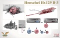 Zdjęcie dodatkowe produktu Hs 129 Box (Hs 129 B-2 + B-3 + 3D Printed Set Figures x2 + Panther A) (edycja limitowana) 1:48 Takom 48001W