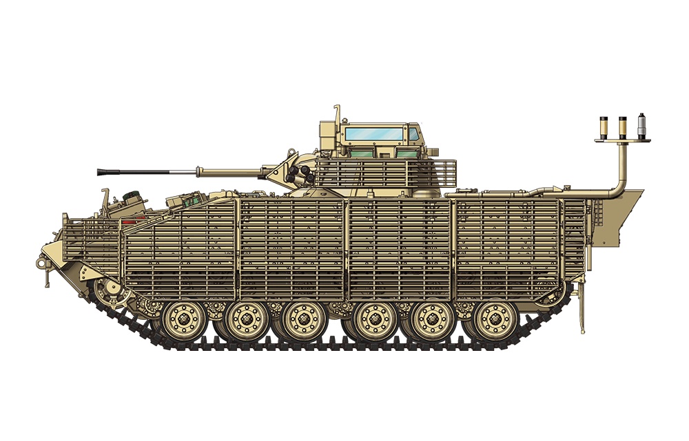 Zdjęcie dodatkowe produktu British FV510 Warrior TES(H) AIFV 1:35 Meng SS017