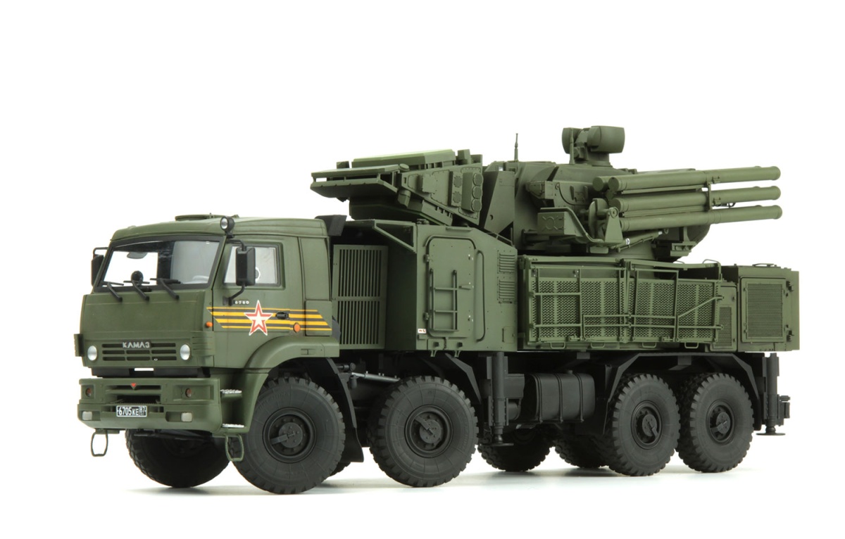 Zdjęcie dodatkowe produktu Rosyjski system obrony przeciwlotniczej 96K6 Pantsir-S1 1:35 Meng SS016