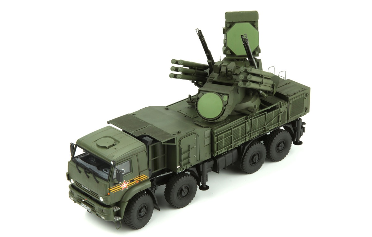 Zdjęcie dodatkowe produktu Rosyjski system obrony przeciwlotniczej 96K6 Pantsir-S1 1:35 Meng SS016