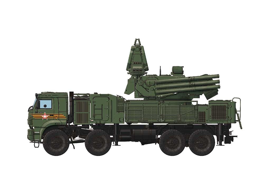 Zdjęcie dodatkowe produktu Rosyjski system obrony przeciwlotniczej 96K6 Pantsir-S1 1:35 Meng SS016