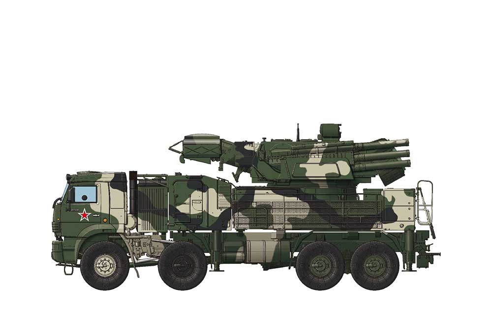 Zdjęcie dodatkowe produktu Rosyjski system obrony przeciwlotniczej 96K6 Pantsir-S1 1:35 Meng SS016