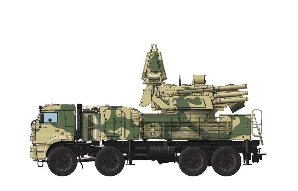 Zdjęcie dodatkowe produktu Rosyjski system obrony przeciwlotniczej 96K6 Pantsir-S1 1:35 Meng SS016