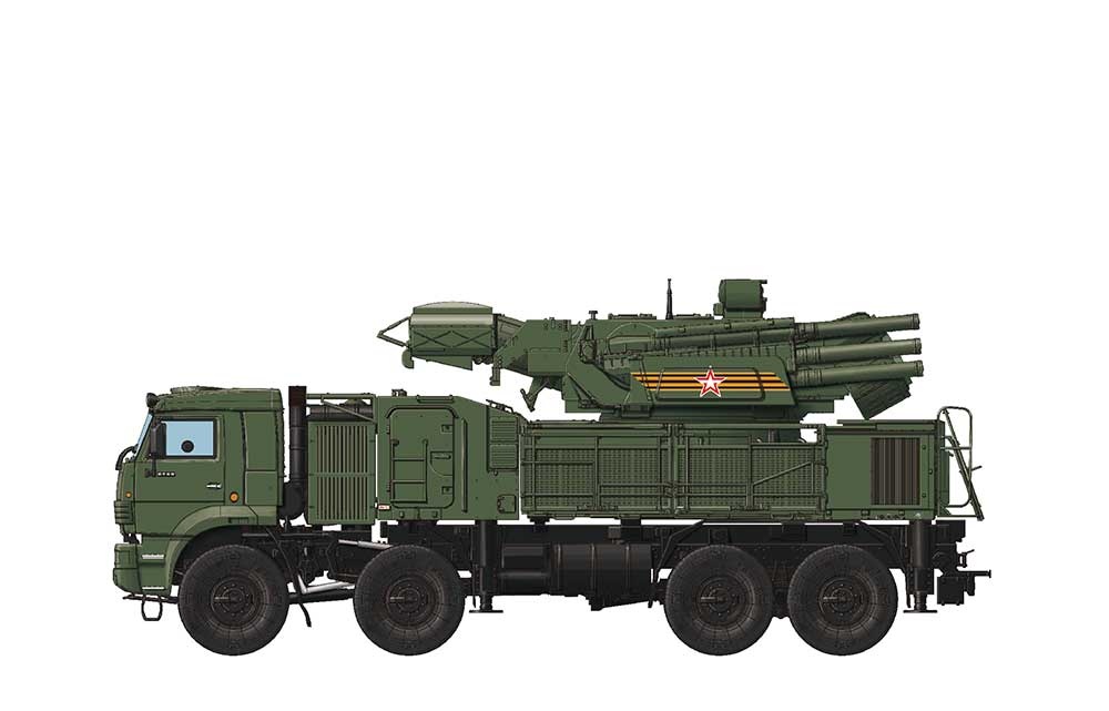 Zdjęcie dodatkowe produktu Rosyjski system obrony przeciwlotniczej 96K6 Pantsir-S1 1:35 Meng SS016