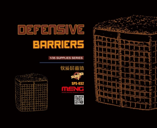 Bariery obronne 1:35 Meng SPS32
