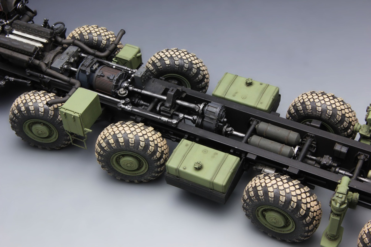 Zdjęcie dodatkowe produktu Rosyjska wyrzutnia rakiet dalekiego zasięgu 9A52-2 Smerch 1:35 Meng SS009