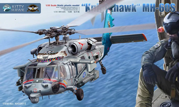 Zdjęcie główne produktu MH-60S "Knighthawk" with M197 Cannon 1:35 Kittyhawk 50015